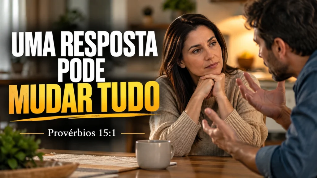 Quando a calma vence a discórdia – Devocional baseado em Provérbios 15:1
